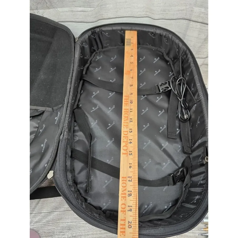 Smacircle backpack Gray. NWT. Holds S1 Foldable Bike (Not Included) #12015